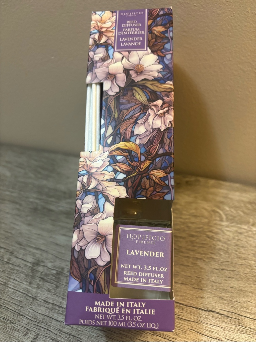 Hopificio Firenze Liana Collection Classic Lavender Reed Diffuser